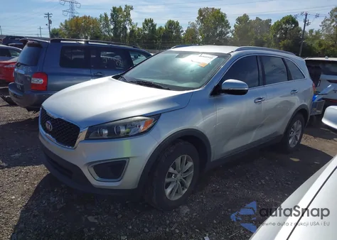2018 Kia Sorento 2.4L Lx from USA, damaged, VIN 5XYPG4A31JG347830